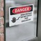 Signmission High Voltage Do Not Enter This Enclosure Danger Sign, Vinyl Decal, 5in W x 3.5in L, 2PK OS-2PACK-DS-D-35-L-1341 - alternate 6